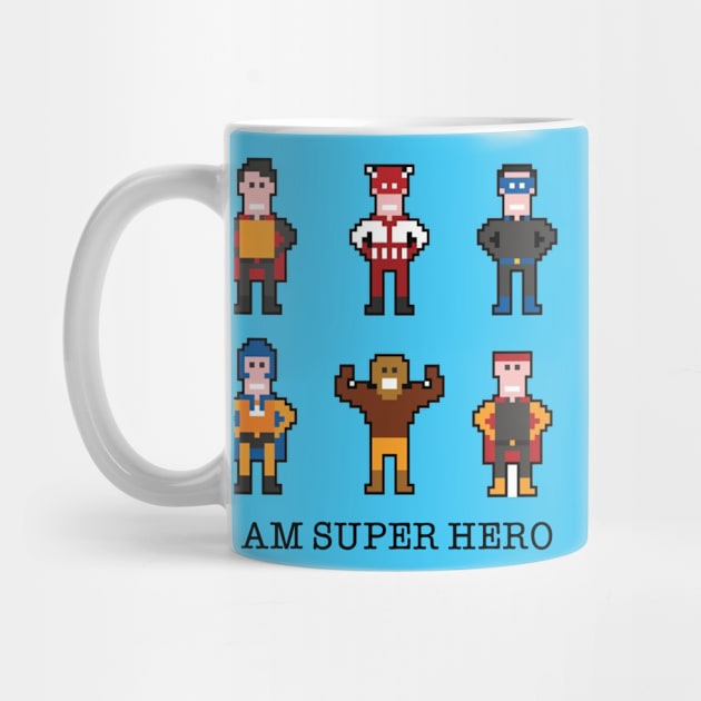 i am super hero by CHAYOTT